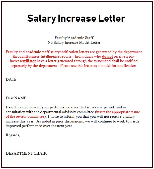 Letter For Salary Increase from www.payslipstemplates.com