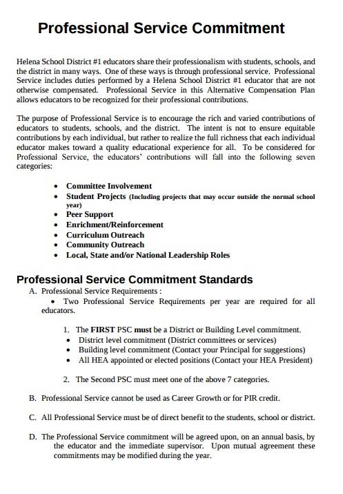Professional Salary Planning Template