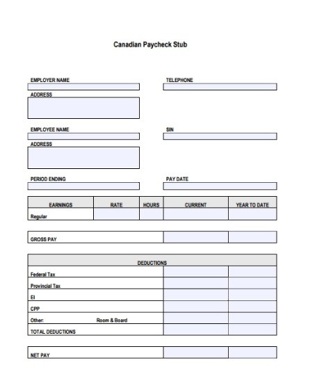 Free Fake Pay Stub Template from www.payslipstemplates.com