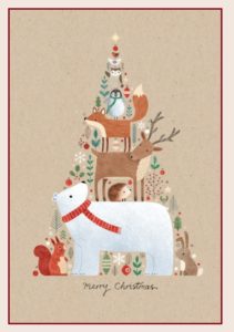 Employee Christmas Card Example