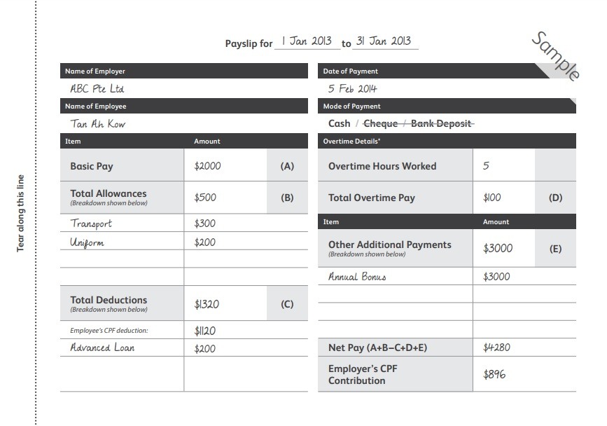 Featured image of post Simple Payslip Template Singapore A wide variety of payslip template excel options are available to you the top countries of suppliers are malaysia singapore and china from which the percentage of payslip template excel supply is 12 50