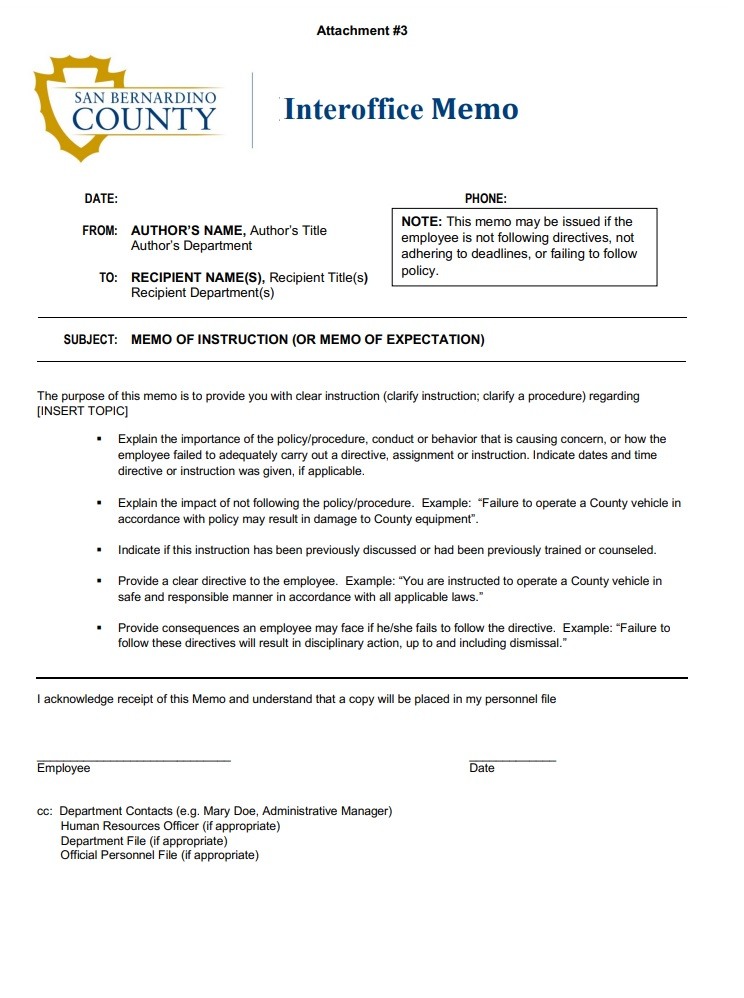 Interoffice Memo Template Free Payslip Templates