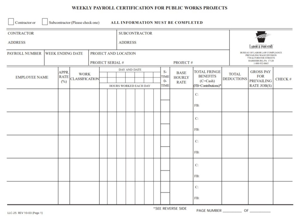 Payroll Certificate Template PDF