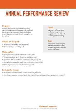 Annual Employee Motivation Plan Template