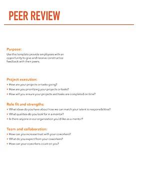 Peer Motivation Plan Template