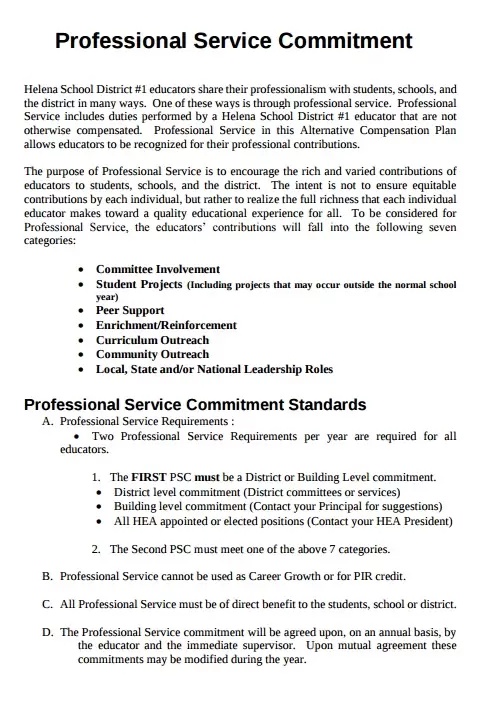 Professional Salary Planning Template
